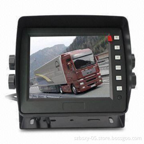 5.6-inch Digital Monitor with 12 to 32V Working Voltage, Remote Control and Rearview Systems